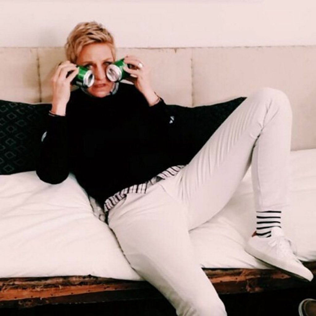 Ellen DeGeneres had a late night at the Oscars. Ellen DeGeneres had a late night at the Oscars.